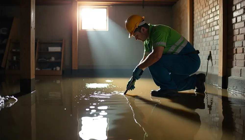 Professional water damage restoration services in Pine Mountain, GA